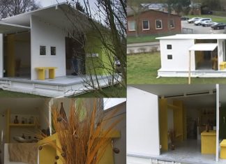 Casa din hârtie reciclată. Ieftină și mai rezistentă decât te-ai aștepta FOTO: Captură Youtube