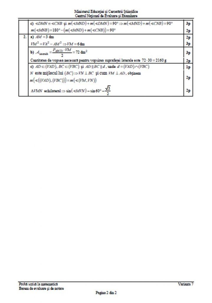 Evaluarea Națională 2015. Ce Subiecte Le-au Picat Elevilor La Matematică