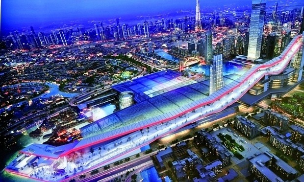 Așa va arăta cea mai lungă pârtie de schi acoperită din lume (Meydan City Corporation)