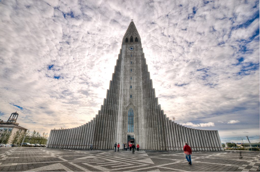 Biserică din capitala Islandei, Reykjavik (Wikimedia Commons)
