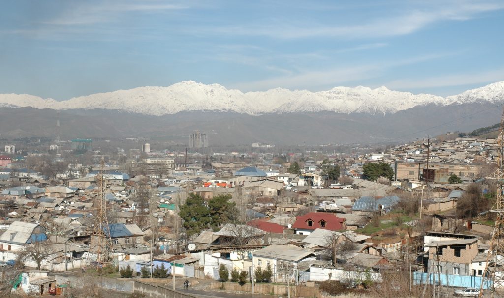 Dushanbe, capitala Tadjikistanului (Wikimedia Commons)
