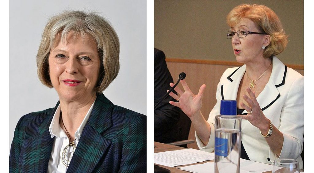 Theresa May și Andrea Ledsom FOTO: Wikimedia Commons