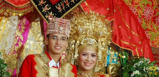 nuntă Minangkabau indonezia