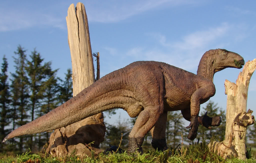 Iguanodonul era un ierbivor uriaș (Wikimedia Commos)