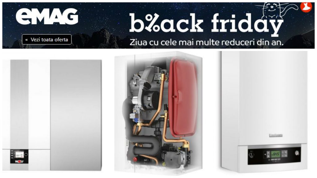 Black Friday 2016 Centrale termice eMAG