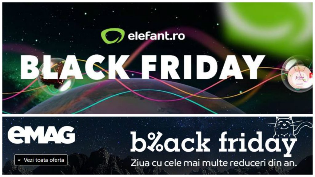 Black Friday 2016 eMAG versus elefant