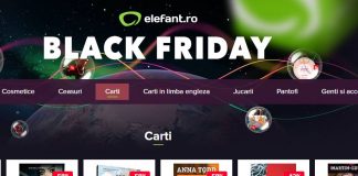 A început Black Friday la Elefant.ro. Reduceri de până la 80% A început Black Friday la Elefant.ro