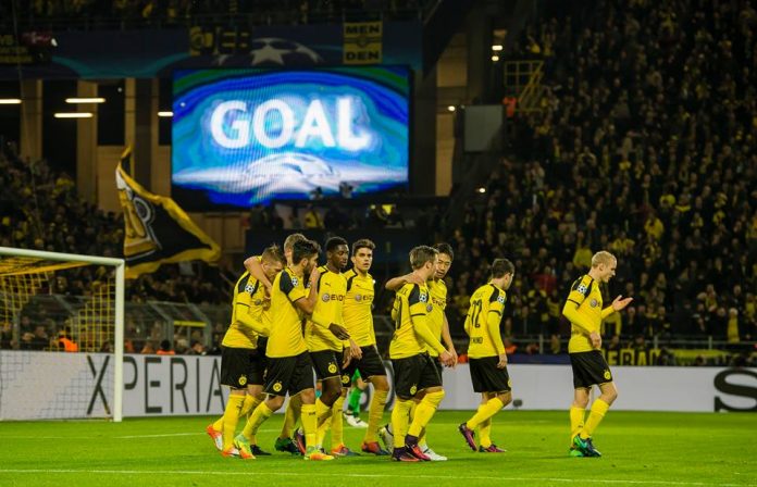 Borussia Dortmund a marcat 8 goluri într-un meci. Doar Real Mardid, Liverpool și AS Monaco au mai reușit acest lucru (Facebook BVB)