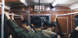 Cum arată metroul în Coreea de Nord – FOTO Metroul din Coreea de Nord este printre cele mai adânci din lume (Foto: Elaine Li / Instagram)