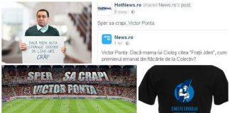 „Sper să crăpi, Victor Ponta”. Cele mai tari glume apărute pe internet sper să crăpi victor ponta