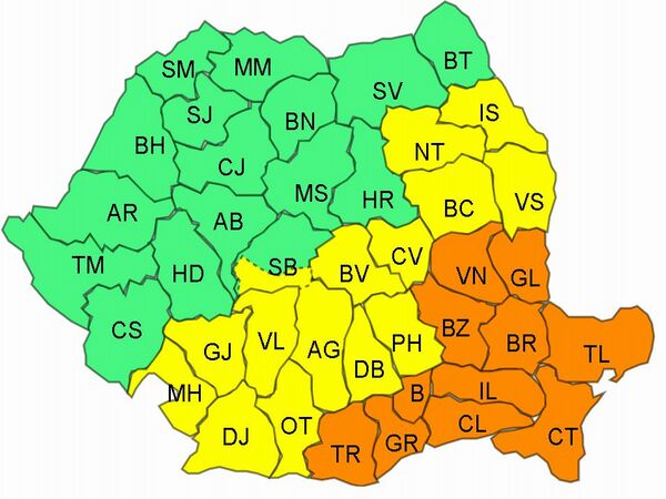 După ce a ocupat Transilvania, zăpada va ajunge și în Oltenia, Muntenia și Dobrogea (ANM)