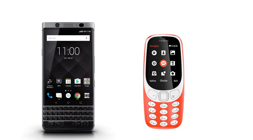 Noile telefoane de la BlackBerry și Nokia