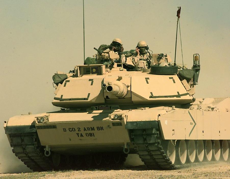 Tancul M1 Abrams este mult mai performant decât vehiculele blindate ale armatei române (Wikimedia Commons)