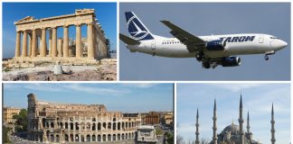 TAROM a lansat oferta de Mărțișor. Bilete de avion ieftine spre orașe europene minunate tarom bilete de avion
