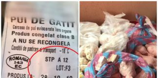 Pui expirat din 2011, pus la vânzare într-un oraș din România carne pui expirată 2011
