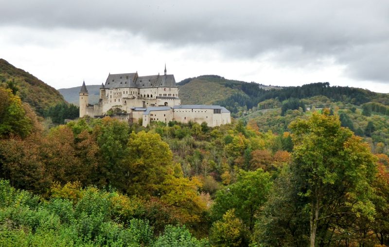 Castelul Vianden Luxemburg