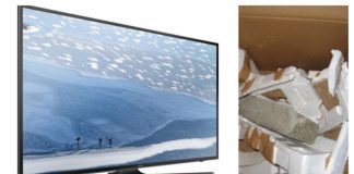 Surpriza unui român care a comandat online un televizor. Ce era în cutia primită acasă samsung televizor online pietre edigital fan courier