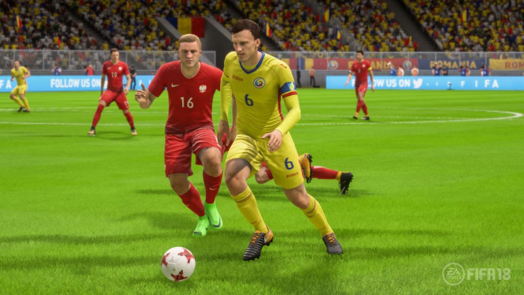 Naționala României este inclusă oficial în FIFA 18. Foto: Electronic Arts
