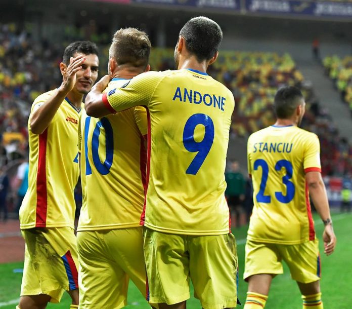 Naționala României își joacă ultima carte în drumul către Cupa Mondială din 2018. Foto: FRF