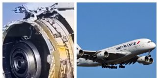 Motorul unui avion cu peste 500 de oameni la bord a explodat în aer | VIDEO airbus a 380