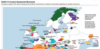 Cum ar arăta harta Europei dacă toate mișcările separatiste ar obține independența mișcări separatiste europa