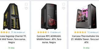 Black Friday 2017 carcase PC. Cele mai mici preturi la eMAG black friday 2017 carcase PC emag
