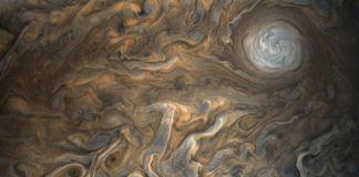 NASA tocmai a publicat o serie de imagini absolut minunate cu cea mai mare planetă din Sistemul Solar jupiter juno