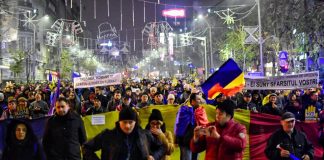 Protest pentru Roșia Montană, după ce Guvernul a stopat dosarul de includere în UNESCO proteste 1 decembrie românia moare