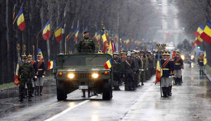 Parada militară de Ziua Națională. Foro: MAPN / Facebook