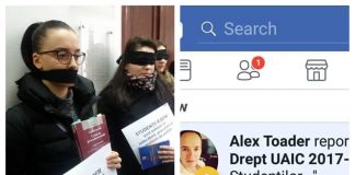 Fiul ministrului Justiției i-a raportat pe Facebook pe studenții care protestau împotriva modificării codurilor protest studenți iași