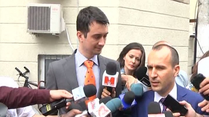 Dragoș Băsescu (stânga). Foto: Captură România TV
