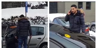 Violențe îngrozitoare în trafic. Un șofer de 18 ani a atacat un bătrân cu bâta și i-a spart luneta violență în trafic botoșani