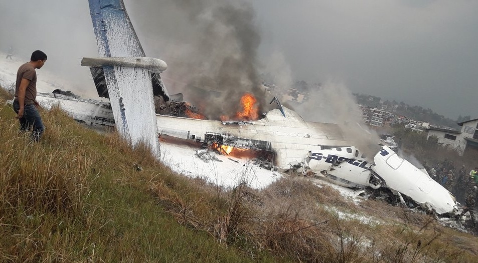 avion prăbușit nepal