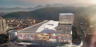 Afi Park Brașov, primul mall din România cu vedere spre Munții Carpați afi park brașov