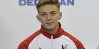 Aur pentru România la Jocurile Olimpice de Tineret Adrian Șulcă FOTO: frjudo.ro