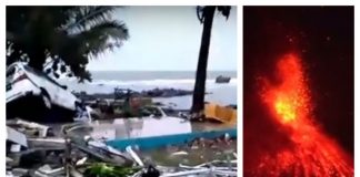 Tsunami în Indonezia, după o erupție vulcanică: 220 de morți | VIDEO tsunami indonezia