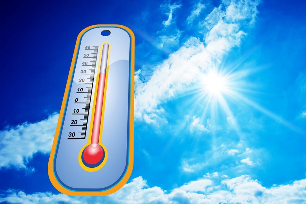 caniculă căldură vară termometru