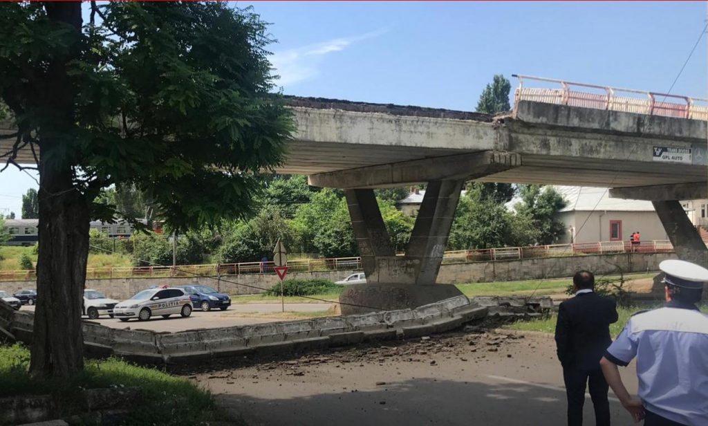pod rutier prăbușit buzău