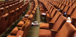 Pesediștii fug de coronavirus. Partidul își amână toate întâlnirile importante sala palatului congres psd gunoaie