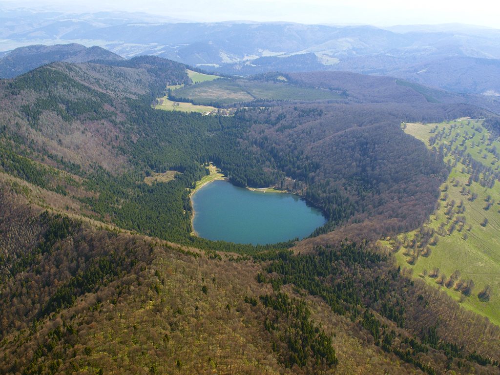 Lacul Sfânta Ana / Munții Ciomatu