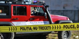 Un bărbat a fost găsit mort într-o cutie de metal, în zona Patriarhiei FOTO: Poliția Română/Facebook