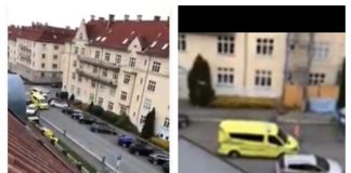 2 bebeluși răniți după ce o ambulanță furată de un bărbat înarmat a intrat în pietoni în Oslo ambulanță oslo atac