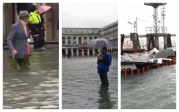 veneția inundații