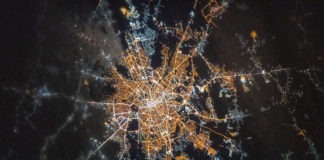 Cum se vede Bucureștiul din spațiu?