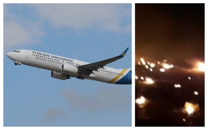 avion prăbușit în iran
