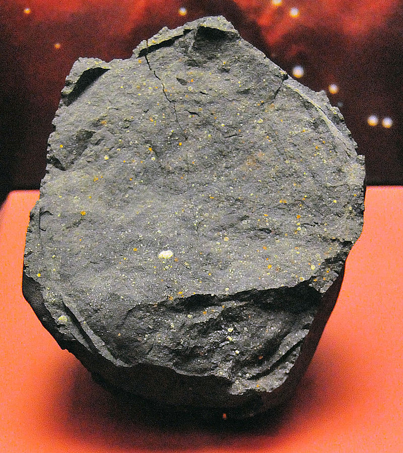 Fragment din meteoritul Murchison