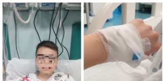 Un copil a ajuns la spital după ce colegii i-au turnat dezinfectant în apa de băut