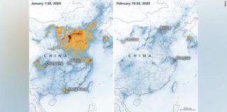 Epidemia de coronavirus a scăzut poluarea în China. Ce a descoperit NASA