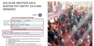 Instigare pentru a merge la slujba de Înviere: “Nu vor putea să ne amendeze dacă suntem toți uniți!” declarație instigare