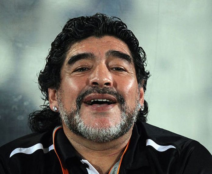 Diego Armando Maradona FOTO: Wikimedia Commons